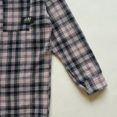 شومیز مانتویی زنانه چهارخونه مدل H&M