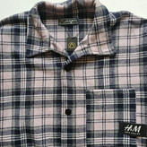 شومیز مانتویی زنانه چهارخونه مدل H&M